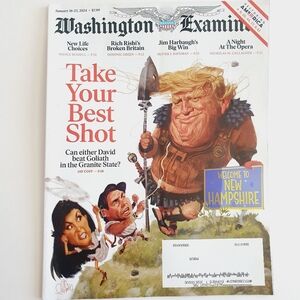 Washington Examiner Magazine January 16-23, 2024 Take Your Best Shot Trump
